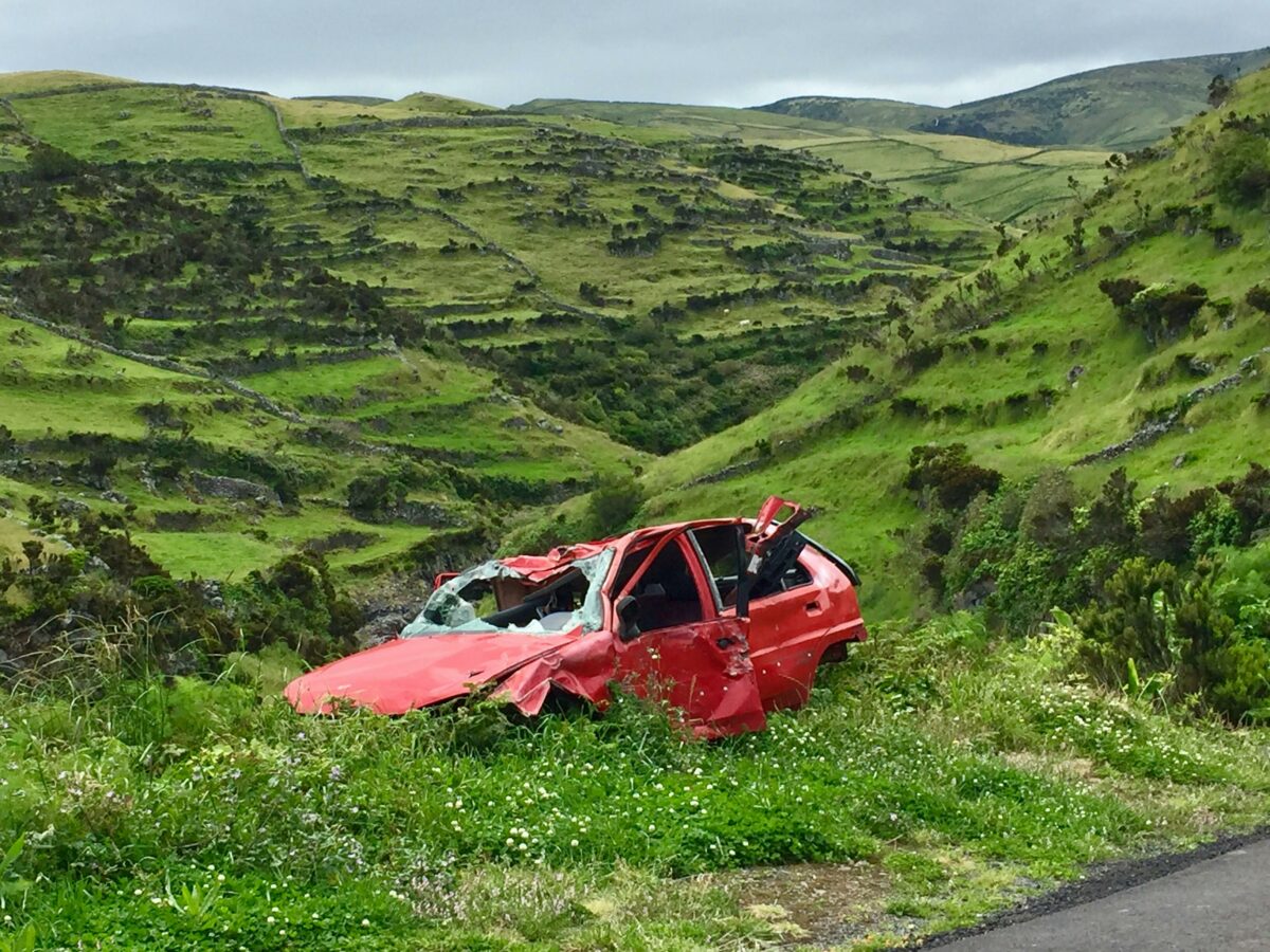 single car crash