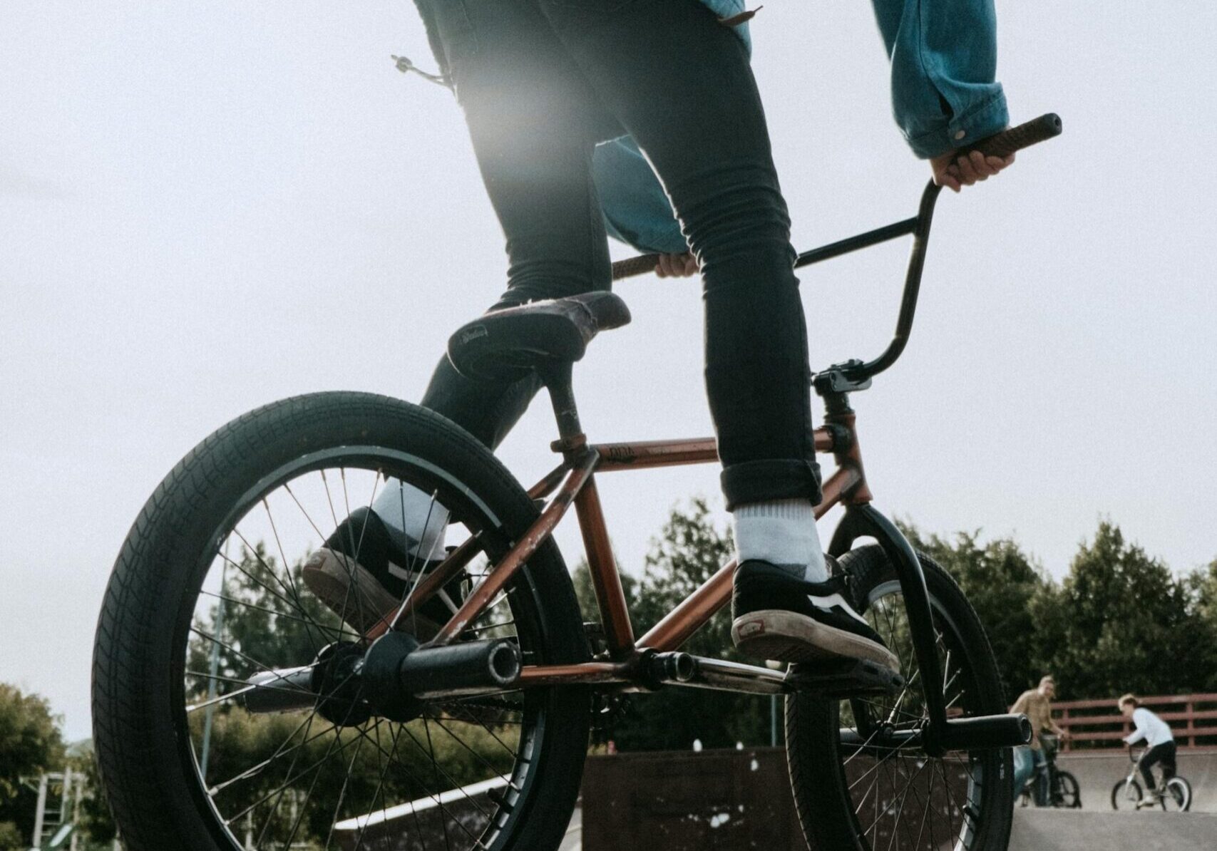 reckless bicycle riding jump reckless bicycle riding jump